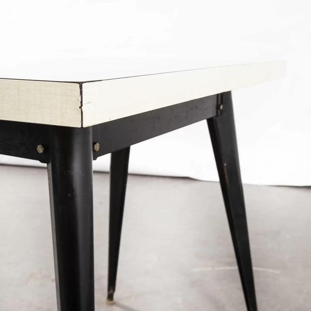 1950s Vintage French T55 Dining Table from Tolix, 1950s For Sale - Image 5 of 16