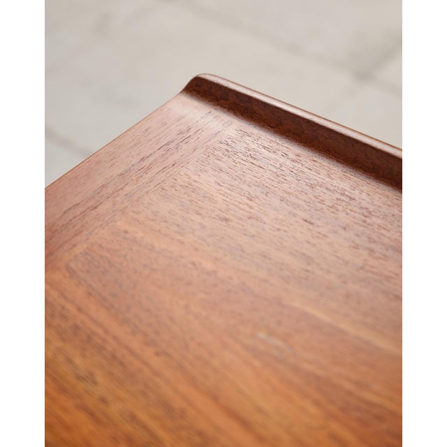 Mid-Century Danish Teak Wood Coffee Table from Grete Jalk, 1950s For Sale - Image 14 of 18