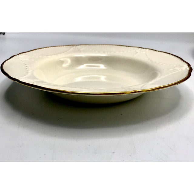 Late 19th Century 19th Century Antique Minton Ironstone Rimmed Bowls - Set of 8 For Sale - Image 5 of 13