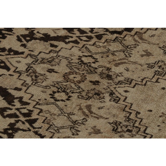 Beige Oversized Antique Hadji Jallili Persian Tabriz Rug, From Rug & Kilim For Sale - Image 8 of 9