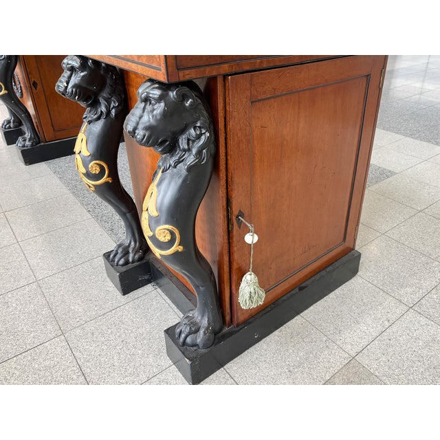 Early 19th Century Regency Mahogany Sideboard With Ebony Inlays For Sale - Image 14 of 18