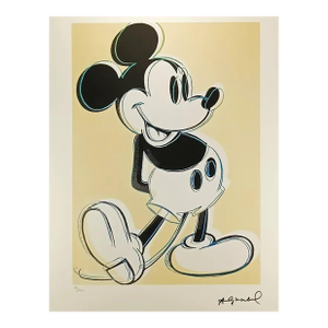After Andy Warhol, Mickey Mouse, Limited Series Lithograph, 1980s