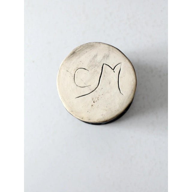 Ceramic Vintage Studio Pottery Vase For Sale - Image 7 of 8