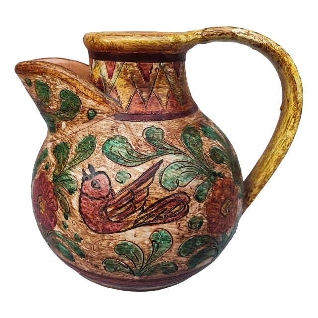 Pre-War Jug, Hutsul, 1920s For Sale