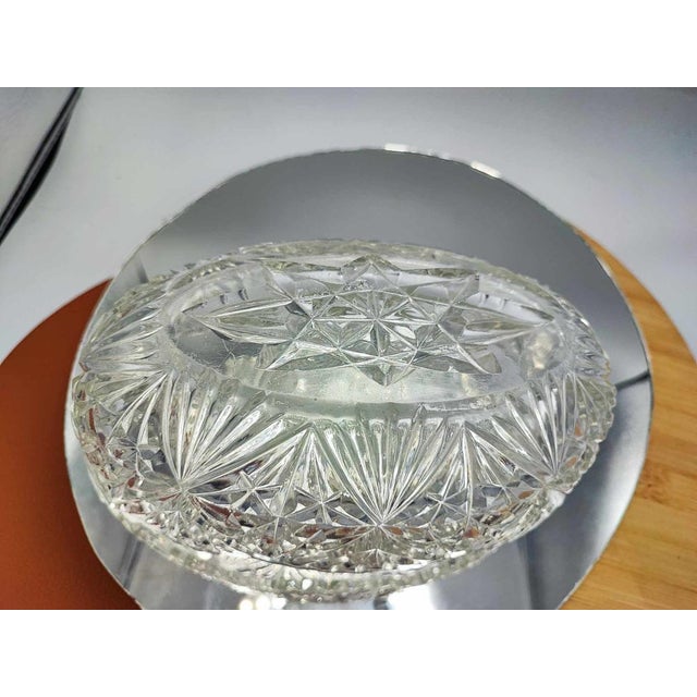 Glass Bowl from Polish Hortensja Glassworks, 1970s For Sale - Image 6 of 8