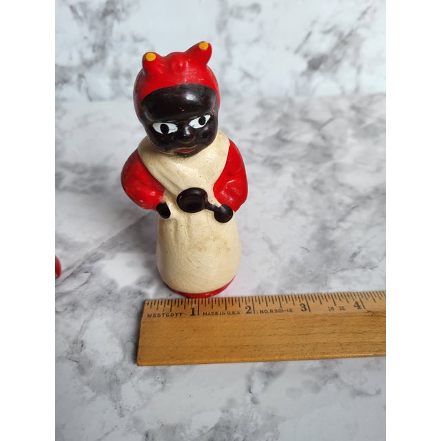 1940s Chef and Cook Salt & Pepper Shakers For Sale - Image 10 of 11