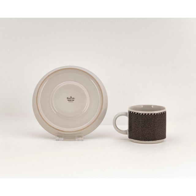 Scenario Metropol Tea and Coffee Cup with Saucer from Rosenthal, 1990, Set of 2 For Sale - Image 6 of 9