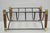 Mid 20th Century Modern Wood & Wrought Iron Magazine Rack Fireplace Log Holder For Sale - Image 10 of 11