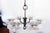 Superb iron and molded glass candlestick Art Deco. Imagined by Erik Höglund for Ystad-Metall This candlestick with a...
