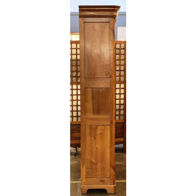 Large French Two-Door Bookcase Cabinet of Cherry (H 81 3/4 Inches) For Sale - Image 10 of 13