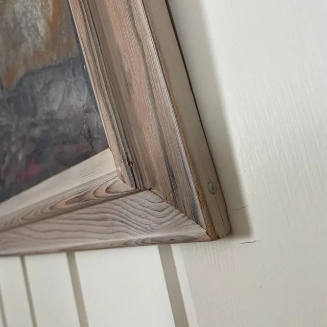 1950s 1950s Mid Century Swedish Modernist Landscape by Svän Grandin For Sale - Image 5 of 8