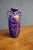 Early 20th Century Cobalt Blue Vase With Copper Gilt Floral Decoration For Sale - Image 5 of 10