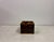 Tortoiseshell Effect Acrylic Glass and Brass Planter, 1970s For Sale - Image 3 of 12