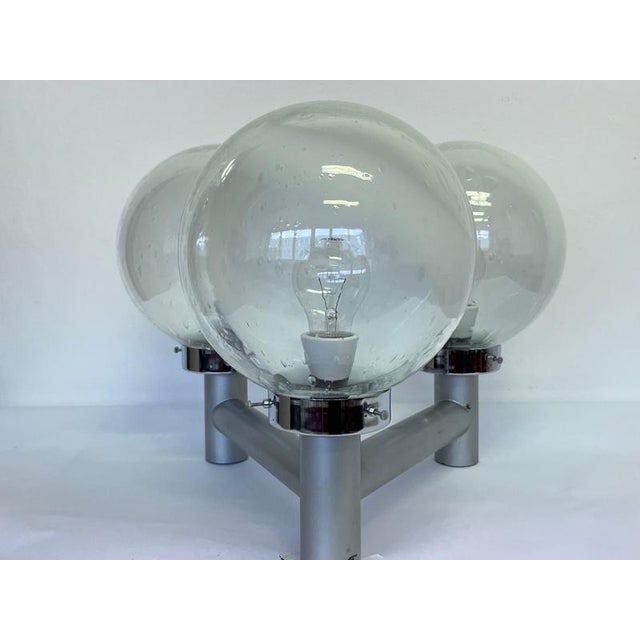 Mid-Century Art Glass Hotel Wall Light, 1970s For Sale - Image 11 of 12