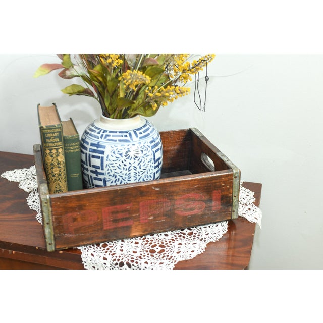 Vintage Dayton, Ohio Pepsi wooden crate — professionally refinished and ready for a new life! This charming vintage Pepsi...