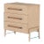 Four Hands Rosedale 3 Drawer Dresser, Yucca Oak Veneer For Sale