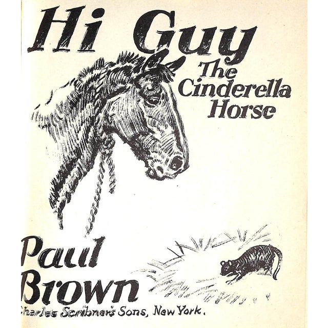 1940s Original 1944 Pencil Drawing From Hi, Guy! The Cinderella Horse by Paul Brown 14 For Sale - Image 5 of 6