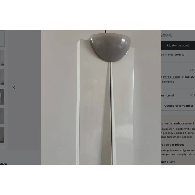1980s Postmodern Sculptural Floor Lamp, 1980s For Sale - Image 5 of 10