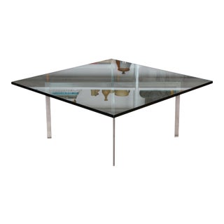 Barcelona Coffee Table by Ludwig Mies Van Der Rohe for Knoll For Sale