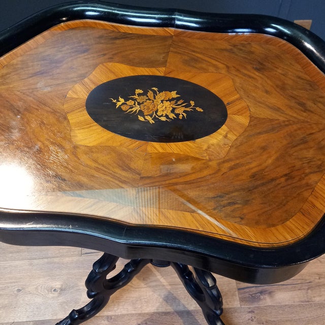 Dutch Wine Table in Walnut For Sale - Image 15 of 16
