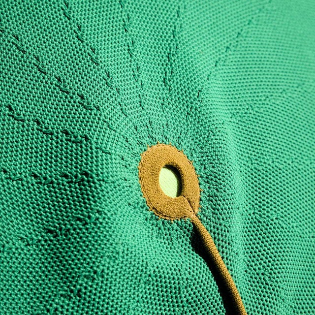 Green Mochi Ottoman by Hella Jongerius for Vitra, 2010s For Sale - Image 8 of 9