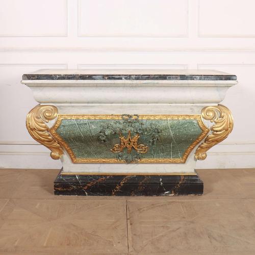 18th Century Italian Painted Console For Sale - Image 6 of 16