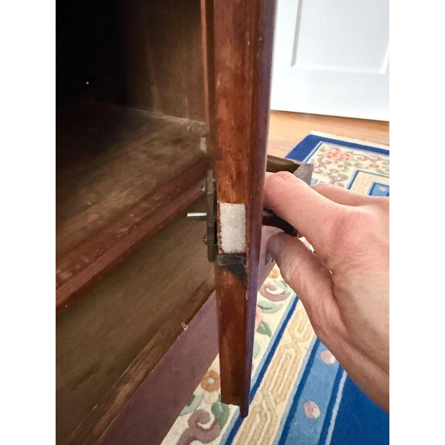 Antique Mission Oak Sideboard For Sale - Image 4 of 9