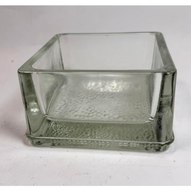 1960s Lumax Le Corbusier/Charlotte Perriand Glass Ashtray Catch All For Sale - Image 12 of 12