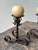 Mid-Century Modern Vintage Wrought Iron Scrolling Candleholders, a Pair, Circa Mid-20th Century For Sale - Image 3 of 18