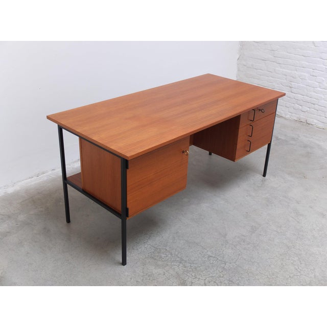 Vintage Freestanding Desk by Günter Renkel for Rego, 1960s For Sale - Image 4 of 18