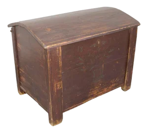 Latvian Dowry Chest, Circa 1874