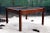 Mid-Century Black Surface and Dark Wood Frame Coffee Table For Sale - Image 11 of 11