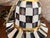 Add iconic designer charm to your home with these beautiful authentic MacKenzie-Childs Courtly Check pendant lights....