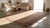 Splendid Harshang Arabesque on a Beautifully Ivory Background Color Antique Persian Malayer Rug For Sale - Image 9 of 10