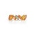 VR Jewels Mid 19th Century 2.05ct Marquise Cut Rainbow Sapphire Band 14k Gold Ring Size 5 For Sale - Image 4 of 16