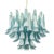 A great classic of italian vintage design and at the same time a magnificent contemporary glass chandelier in murano mid-...