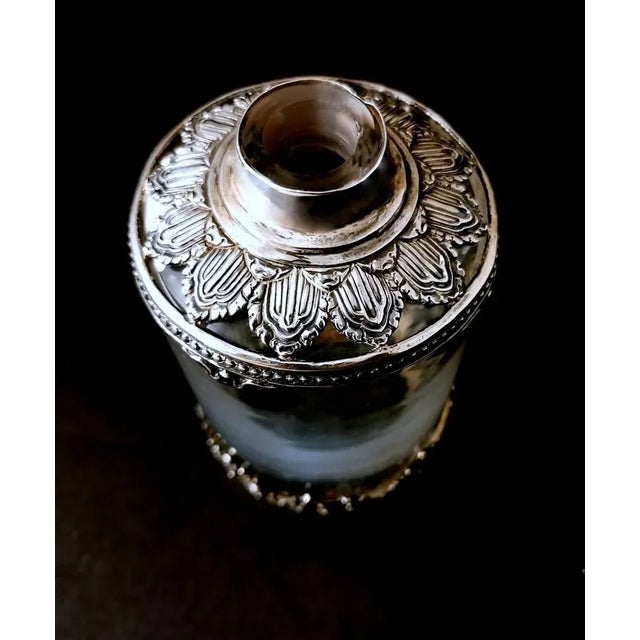 Victorian Crystal and Silver Bottle, 1905 For Sale - Image 10 of 13