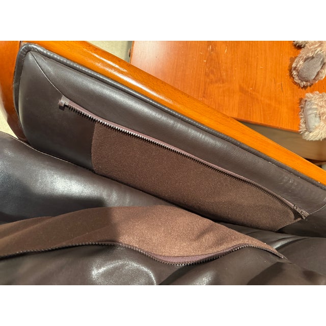 2000 - 2009 Italian Leather Sofa For Sale - Image 5 of 8