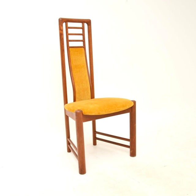 Vintage Danish Teak Dining Chairs, 1970s, Set of 10 For Sale - Image 4 of 12