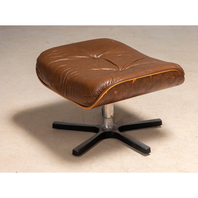 Set of Canadian Lounge Chair and Ottoman from Northfield Metal Products, 1960s For Sale - Image 9 of 16