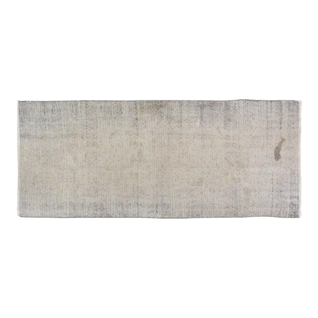 Vintage Turkish Anatolian Hand Knotted Wool Rug, 2'10"x6'8" For Sale