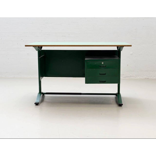Industrial Workbench by Meneghello, 1970s For Sale - Image 16 of 16