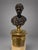 François Sellier, Pair of French Neoclassical Bronze Busts of Voltaire and Rousseau A pair of French Neoclassical portrait...