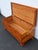Brown Early 1900s Lane Solid Cedar Hope Chest Blanket Trunk Bench 6586 For Sale - Image 8 of 18
