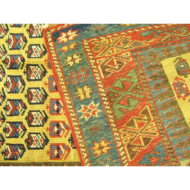 Antique Shirvan / Caucasian Runner, 3'6" × 13'8" For Sale - Image 9 of 10