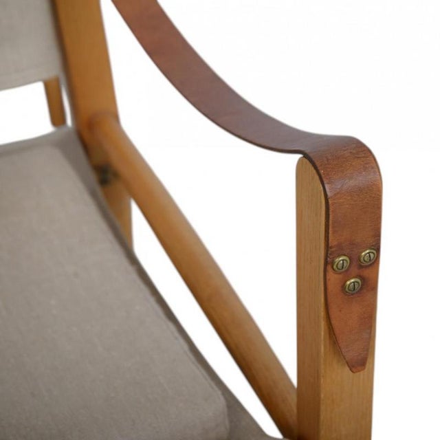 Wood Safari Chair by Kaare Klint, 1980s For Sale - Image 7 of 18