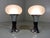 Large Space Age Glass Table Lamps, 1960s, Set of 2 For Sale - Image 18 of 18