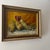 Gold Still Life Oil on Canvas Framed Signed Made in 1925 by Sven Otto Lindstrom For Sale - Image 8 of 9