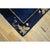 Textile 1900s Blue Antique Chinese Vase Art Deco Peking Hand Knotted Rug 2' X 2'10" For Sale - Image 7 of 8