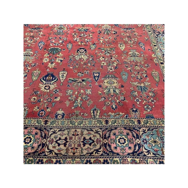 Textile 10x13 1950sTurkish Sparta Area Rug - 100124 For Sale - Image 7 of 14